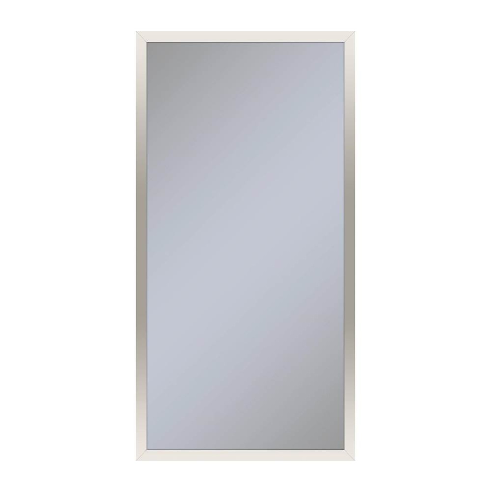 Profiles Framed Cabinet, 16'' x 30'' x 6'', Polished Nickel, Non-Ele