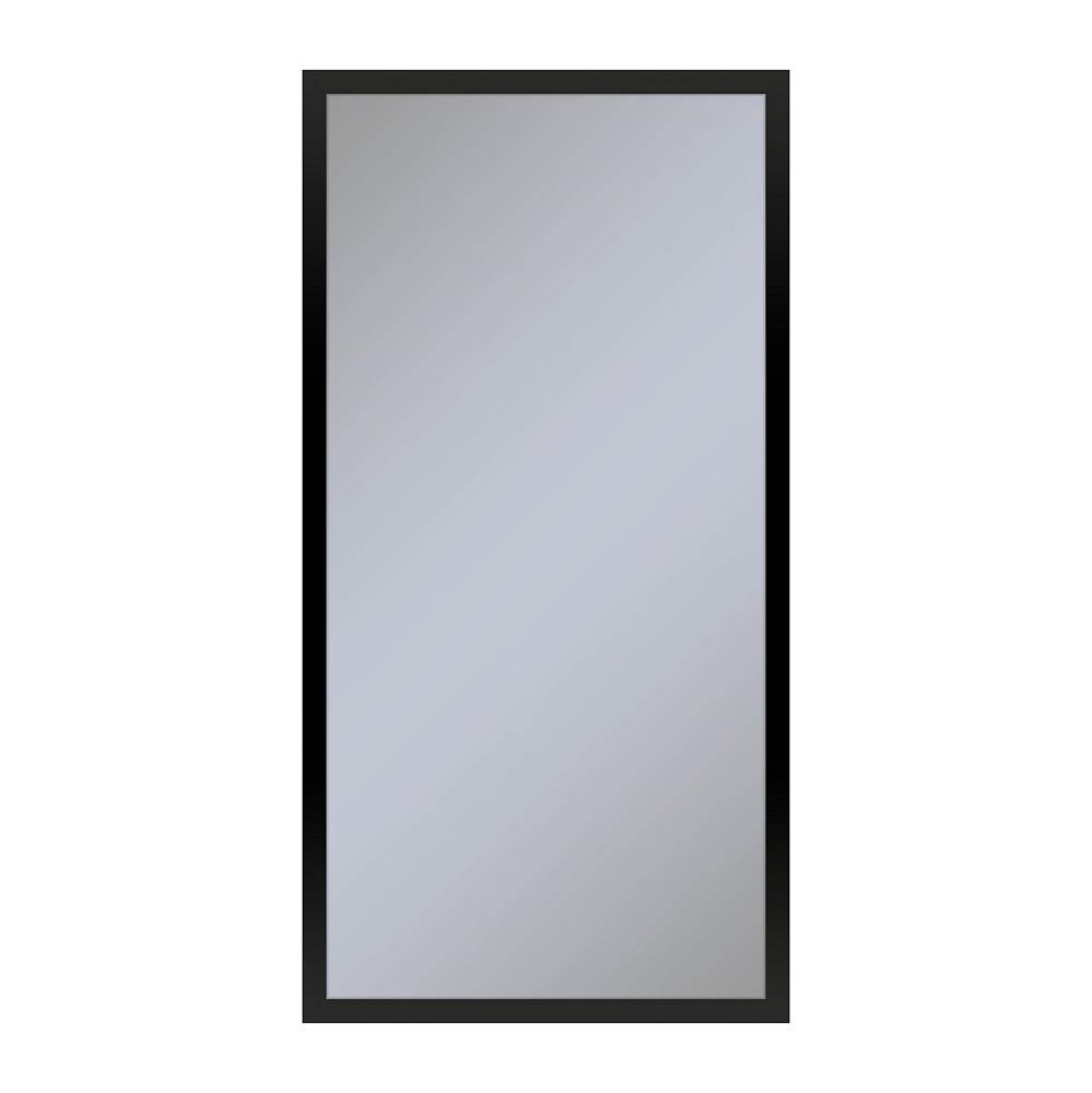 Profiles Framed Cabinet, 16'' x 30'' x 6'', Matte Black, Electrical