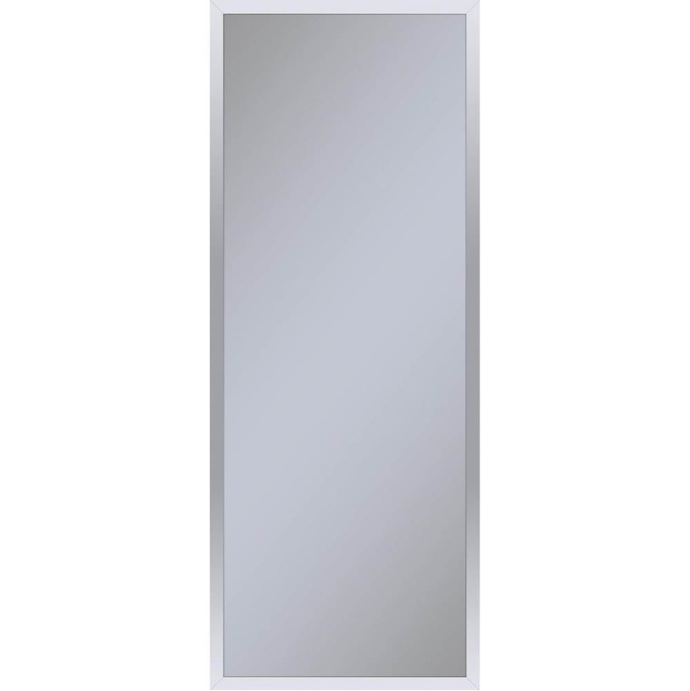 Profiles Framed Cabinet, 16'' x 40'' x 6'', Chrome, Electrical Outle