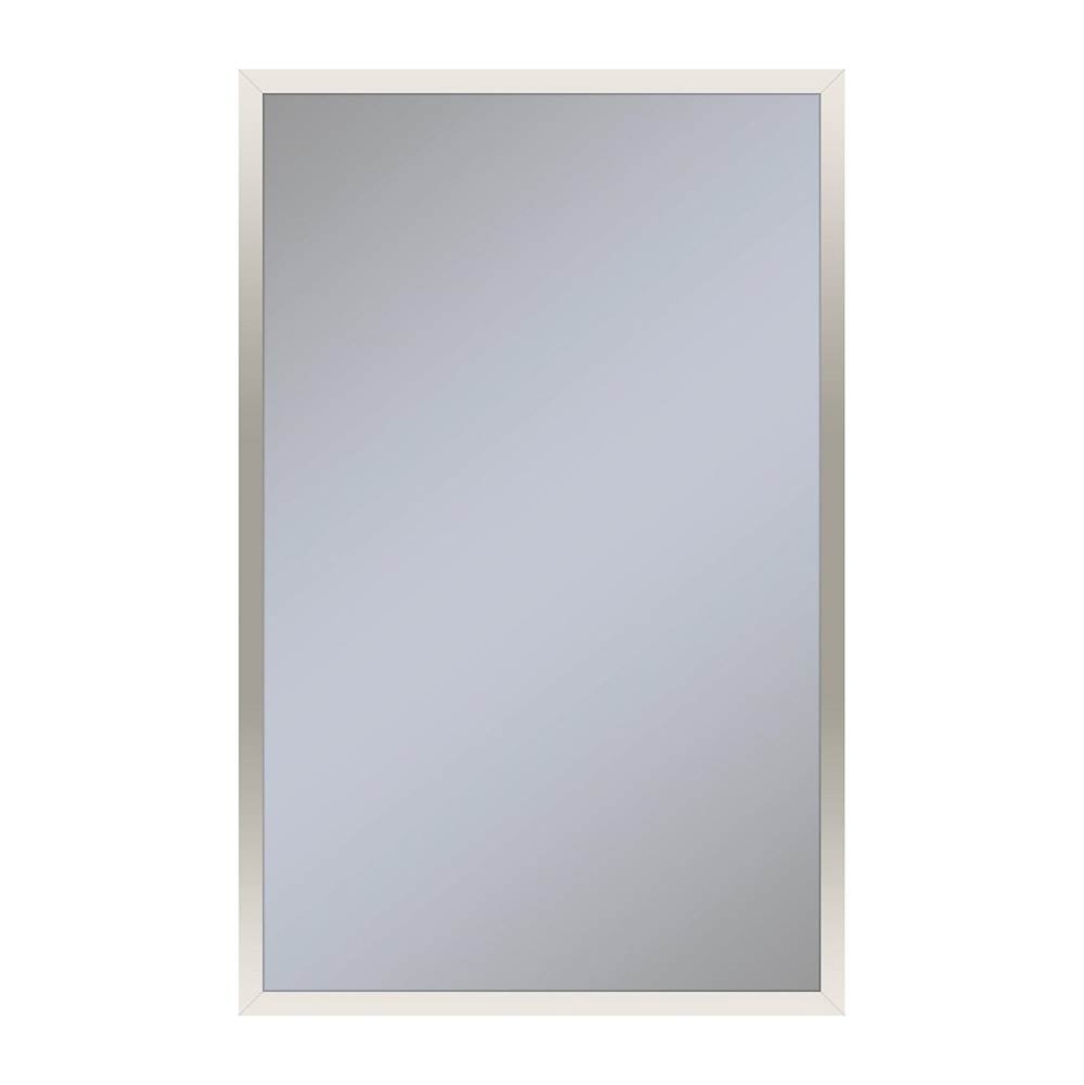 Profiles Framed Cabinet, 20'' x 30'' x 4'', Polished Nickel, Electri