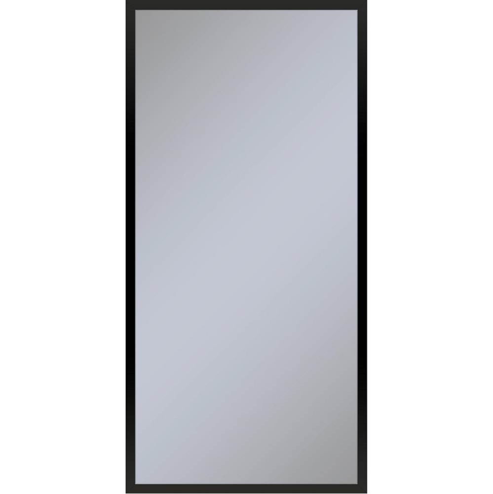 Profiles Framed Cabinet, 20'' x 40'' x 6'', Matte Black, Non-Electri
