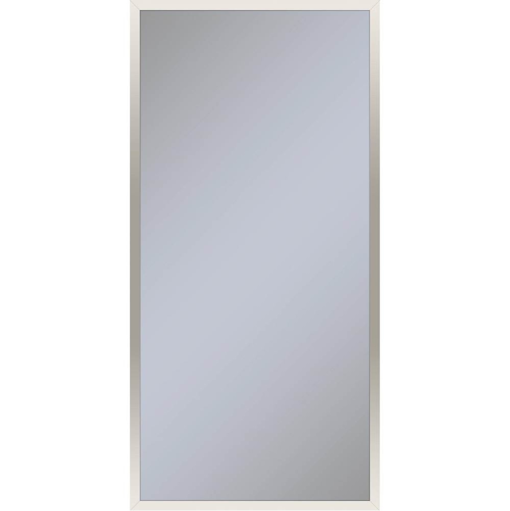 Profiles Framed Cabinet, 20'' x 40'' x 6'', Polished Nickel, Electri