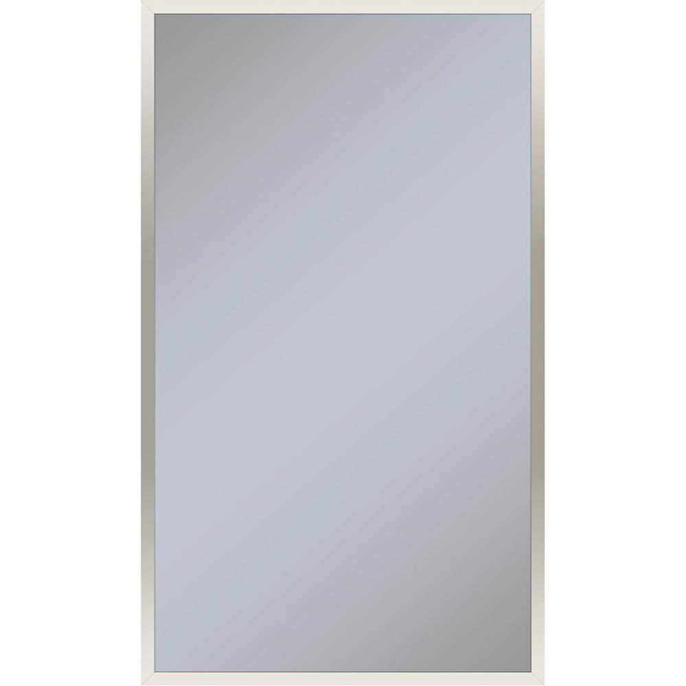 Profiles Framed Cabinet, 24'' x 40'' x 6'', Polished Nickel, Electri