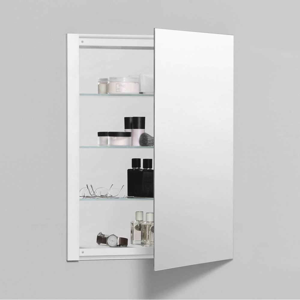 R3 Series Cabinet, 20'' x 26'' x 4'', Single Door, Polished Edge