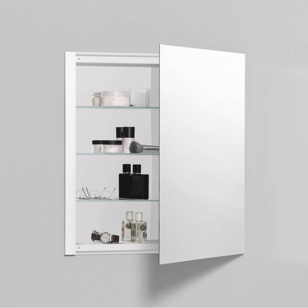 R3 Series Cabinet, 24'' x 26'' x 4'', Single Door, Polished Edge