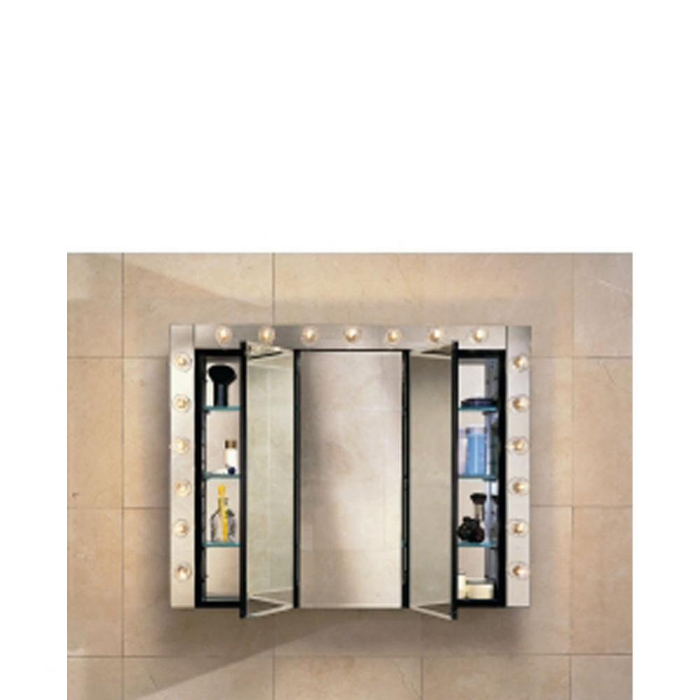 CABINET, PLM3030, FLAT, BV, WHITE,3 DOOR