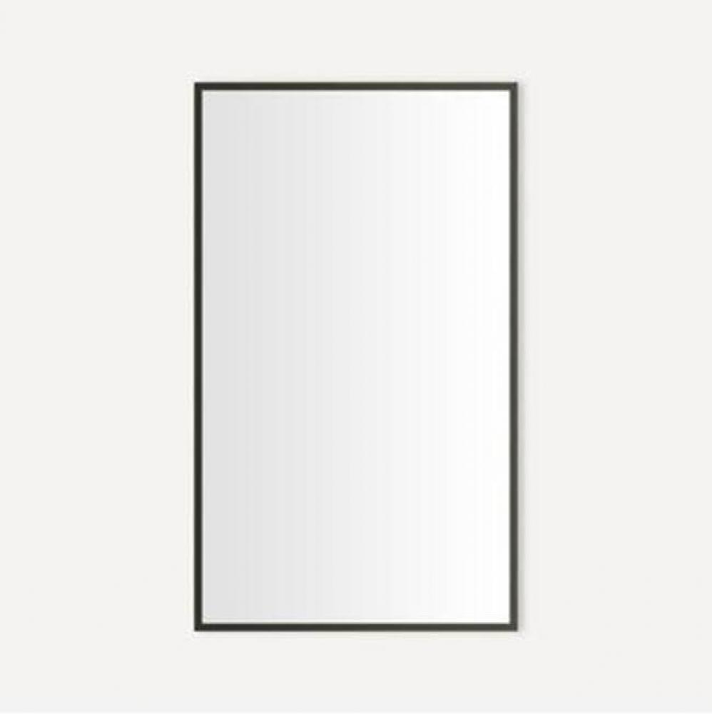 MIRROR, THIN FRAME METAL 2440, IRN BLACK