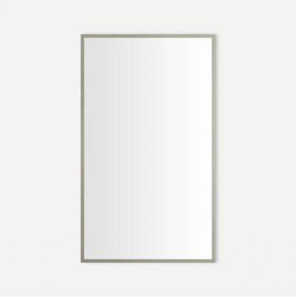 MIRROR, THIN FRAME METAL 2440, BR PEWTER