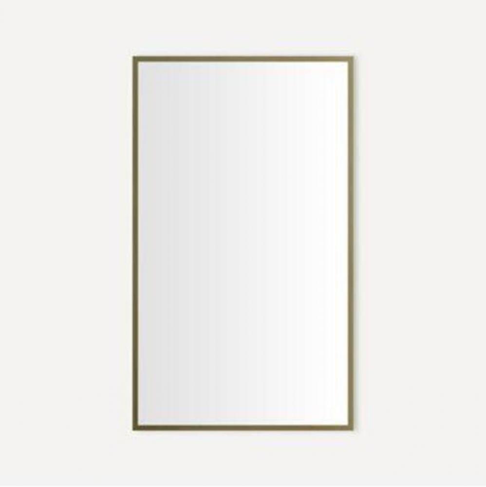 MIRROR, THIN FRAME METAL 2440, AGD BRASS