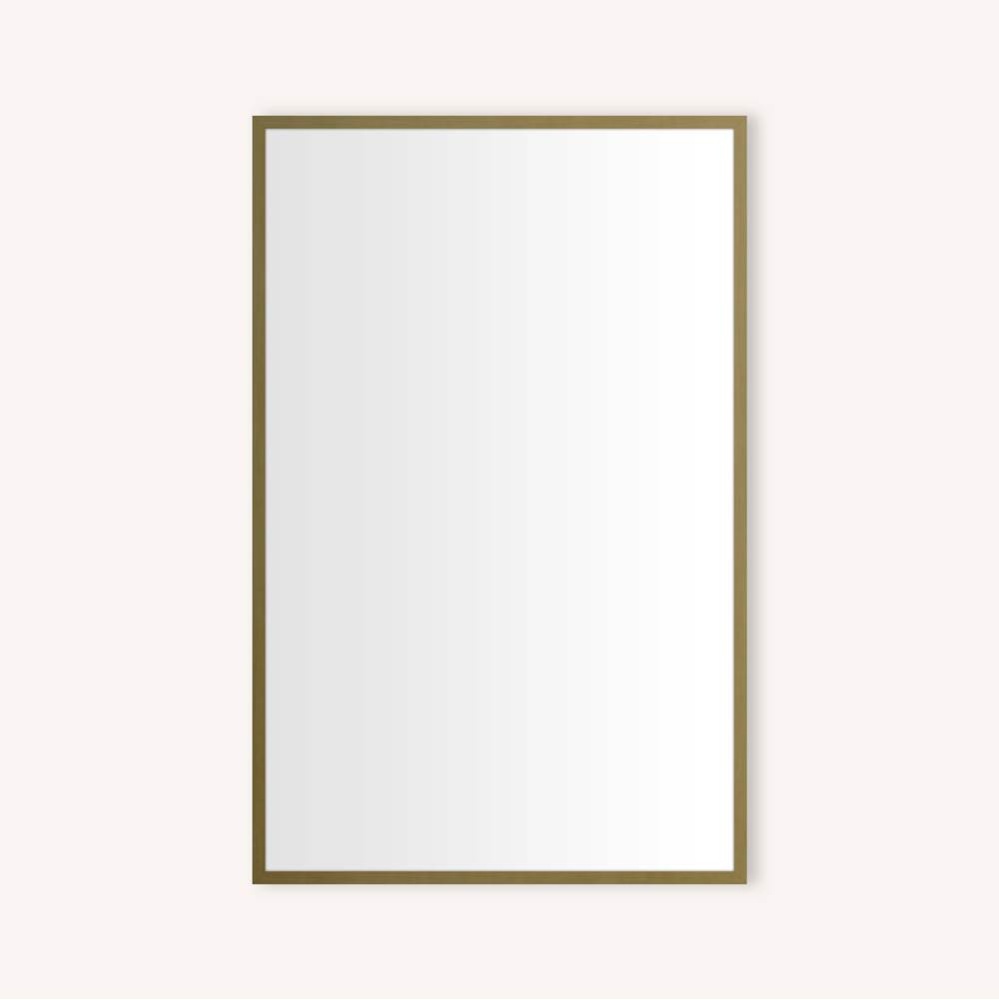 CAB, THIN FRAME METAL 2030D4, AGED BRASS