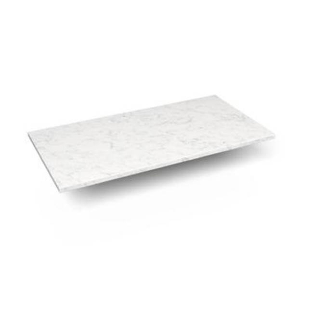 Engineered Stone Vanity Top, 37'' x 19'' x 3/4'', Dry Top, Lyra