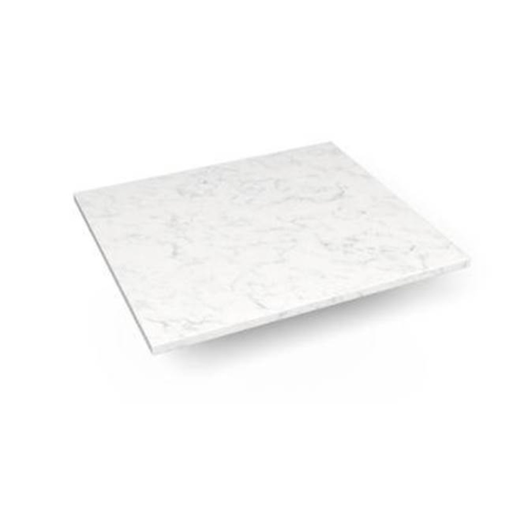 Engineered Stone Vanity Top, 25'' x 22'' x 3/4'', Dry Top, Lyra
