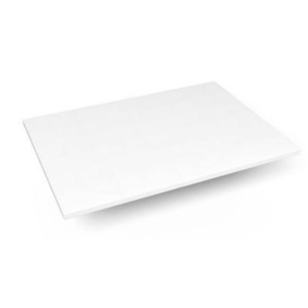 Engineered Stone Vanity Top, 31'' x 22'' x 3/4'', Dry Top, Quartz Wh