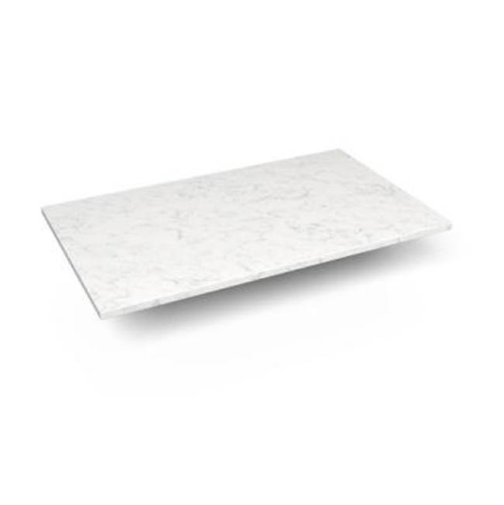 Engineered Stone Vanity Top, 37'' x 22'' x 3/4'', Dry Top, Lyra