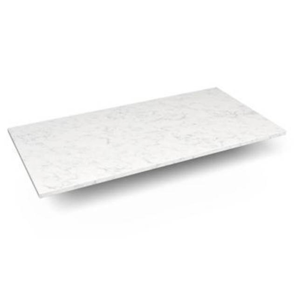 Engineered Stone Vanity Top, 43'' x 22'' x 3/4'', Dry Top, Lyra