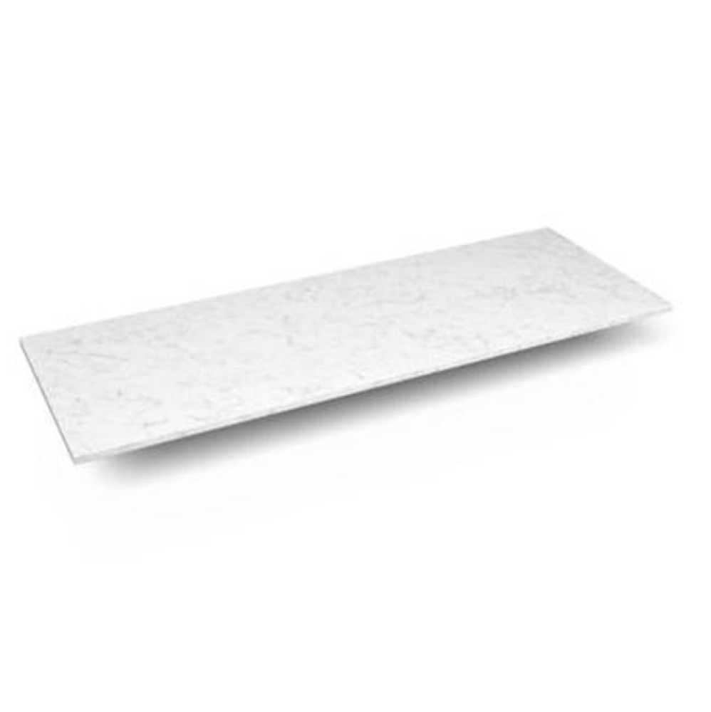 Engineered Stone Vanity Top, 61'' x 22'' x 3/4'', Dry Top, Lyra