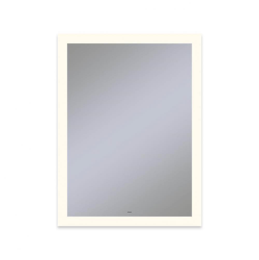 Vitality Lighted Mirror, 30'' x 40'' x 1-3/4'', Rectangle, Perimeter