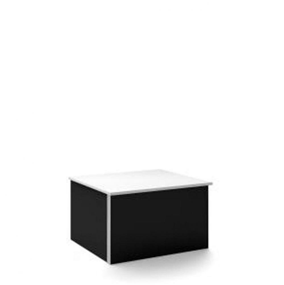 VANITY, VF24,  FULL DRWR,BLACK,LIGHT