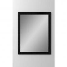 Robern DC2430D4BMG74 - Bryn Mawr 23-1/4'' x 30'' x 4'' Framed Cabinet, Brushed Black, Non-H