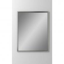 Robern DC2430D4RMGLE70 - Rosemont 23-1/4'' x 30'' x 4'' Framed Cabinet, Satin Nickel, Left Hi