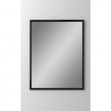 Robern DC2430D4RMG74 - Rosemont 23-1/4'' x 30'' x 4'' Framed Cabinet, Brushed Black, Non-Ha