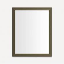 Robern DM2430BM67 - DC FRAMED WALL MIRROR, BM, 24X30 VN BRASS