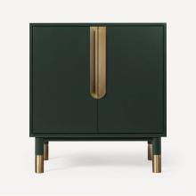 Robern CVSM3022187 - Vanity, Islamorada 30, Nori, Aged Brass