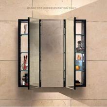 Robern PLM3630G - PL Series Cabinet, 36'' x 30'' x 4'', Three Door, Bevel Edge, Classi
