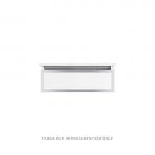 Robern VP24H1D18T12S76 - Profiles Framed Vanity, 24'' x 7-1/2'' x 18'', Satin Bronze, Chrome