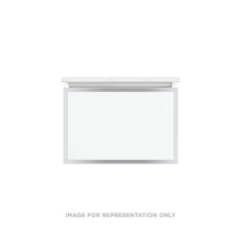 Robern VP24H2D18F12N76 - Profiles Framed Vanity, 24'' x 15'' x 18'', Satin Bronze, Chrome Fra