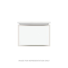 Robern VP24H2D18P11N77 - Profiles Framed Vanity, 24'' x 15'' x 18'', Tinted Gray Mirror, Poli