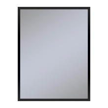 Robern PC2430D4TRE83 - Profiles Framed Cabinet, 24'' x 30'' x 4'', Matte Black, Electrical