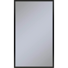 Robern PC2440D4TLE83 - Profiles Framed Cabinet, 24'' x 40'' x 4'', Matte Black, Electrical