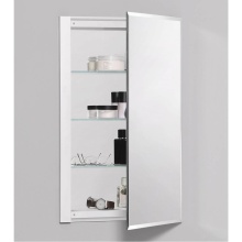 Robern RC1626D4FB1 - R3 Series Cabinet, 16'' x 26'' x 4'', Single Door, Bevel Edge
