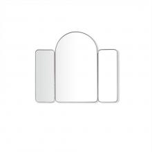 Robern CM4740T87 - Triptych Metal Mirror