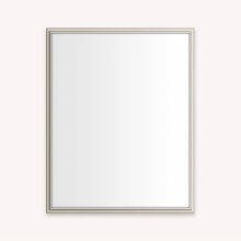 Robern DM2430RM66 - DC FRAMED WALL MIRROR, RM, 24X30 NICKEL