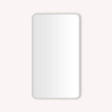 Robern CC2034D4RC84TU - CAB, ROUND CORNR MTL 2034D4, POL SS, ELE