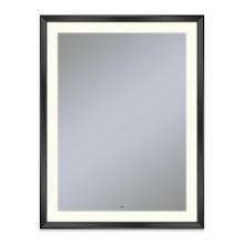 Robern YM3343RPCMD383 - Sculpt Lighted Mirror, 33'' x 43'' x 2-5/16'', Chamfer Museum Frame,