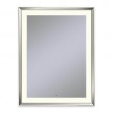 Robern YM3343RPCMD3K77 - Sculpt Lighted Mirror, 33'' x 43'' x 2-5/16'', Chamfer Museum Frame,