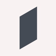 Robern VM1SKH4D21-17 - CART SIDE KIT SINGLE, H4, D21, MAT SLATE