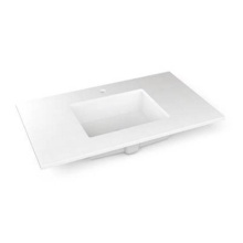 Robern TF37UCO92-1 - Engineered Stone Vanity Top, 37'' x 22'' x 3/4'', Center Undercounte