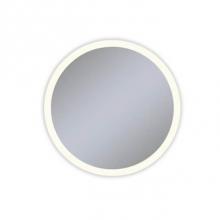 Robern YM0030CPFPD3 - Vitality Lighted Mirror, 30'' Circle, Perimeter Light Pattern, 3000K Temperature (Warm L