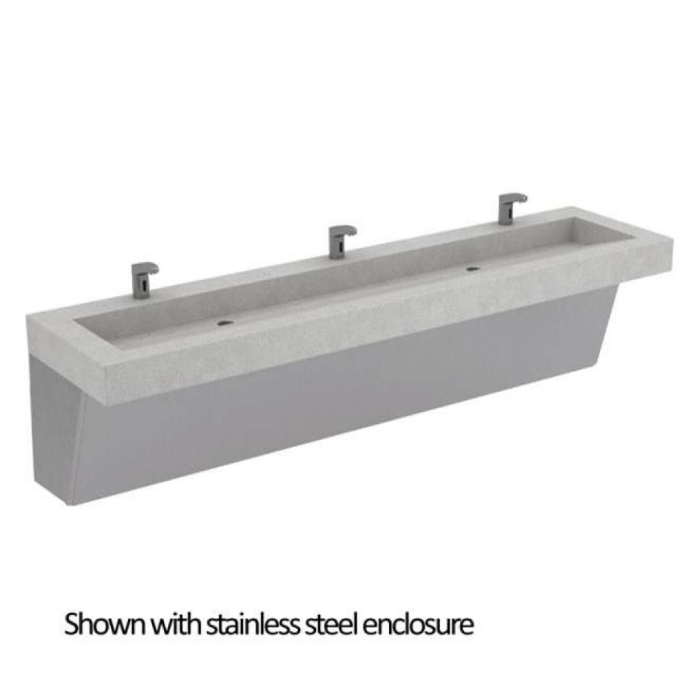 ELGR83000-WH-ENC 3 STA GRAD SINK