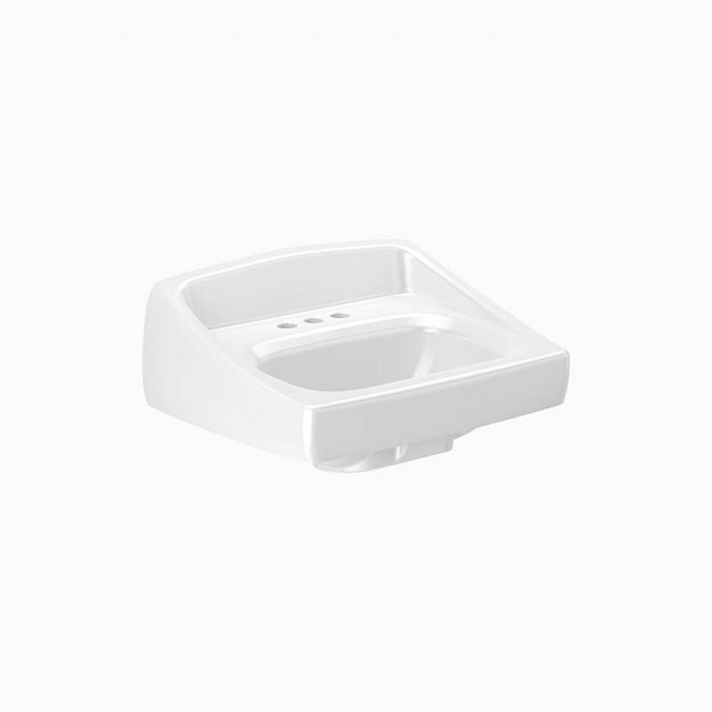 SS3003-STG WALL SINK W/BK SPL 4'' C'SET