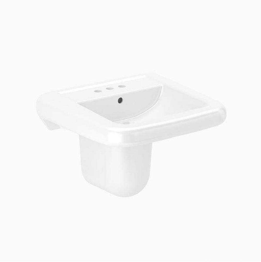 SS3065-STG WH SINK 21 x 20 4'' C'SET