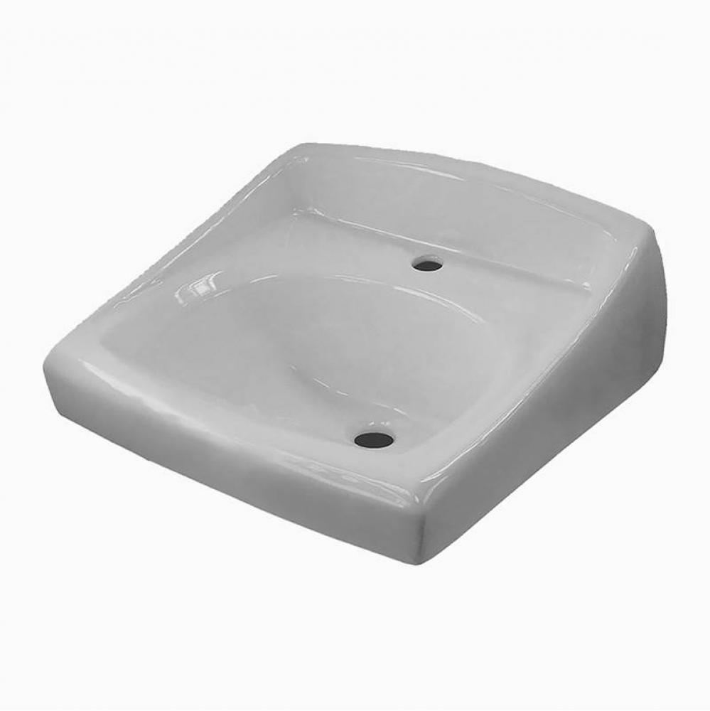 SS3103-STG W/HUNG SINK W/B-SPLASH 1 HOLE