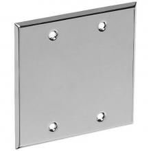 Sloan 0305187PK - EL139 PVDBN PLATE 2 GANG 4 1/2 SQ BLANK