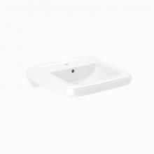 Sloan 3873165 - SS3165 WALL HUNG LAV 21 x 20 (1 HOLE)