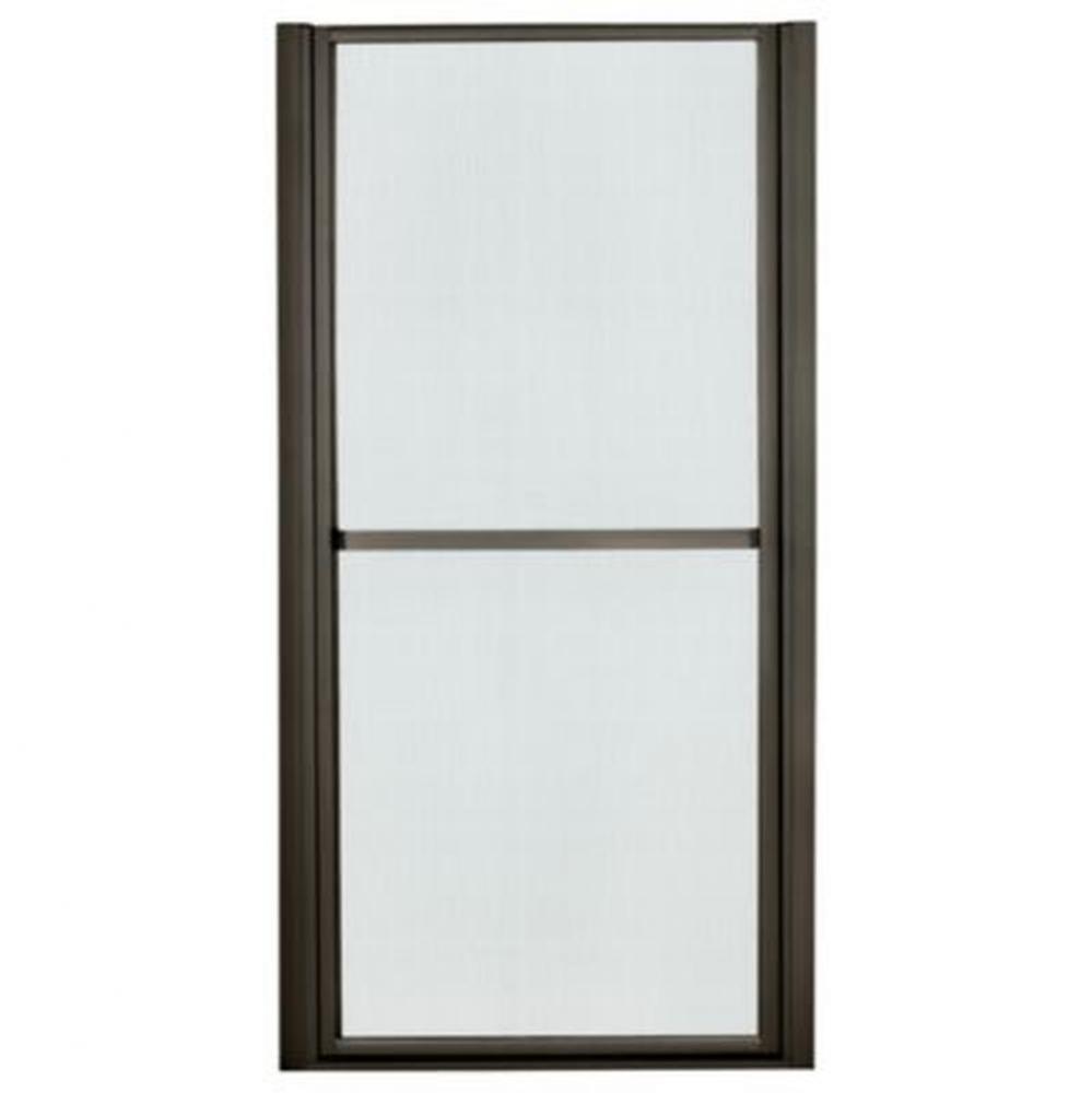 Finesse™ Framed pivot shower door, 65-1/2'' H x 33 - 36'' W, with 1/8'&