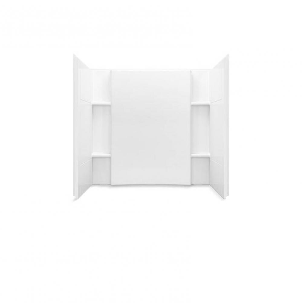Accord® 60'' x 36'' bath/shower wall set with Aging in Place backerboards